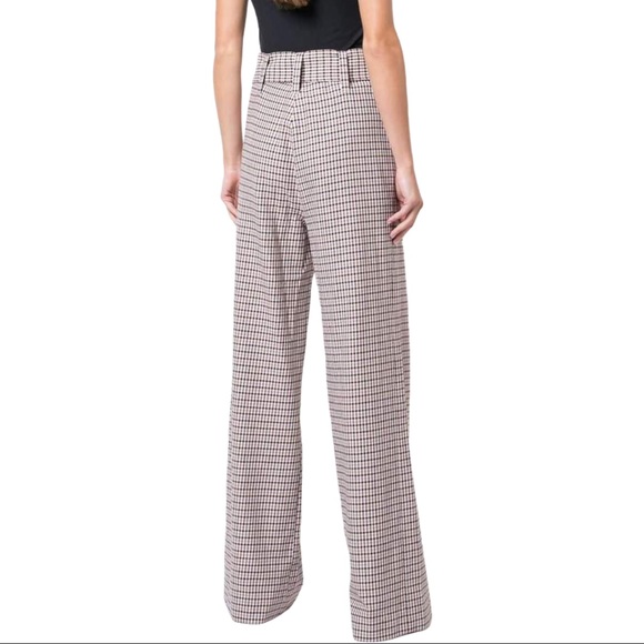 Cinq á Sept LNWT Checkered Eliza Pant Size 6 - Picture 9 of 10